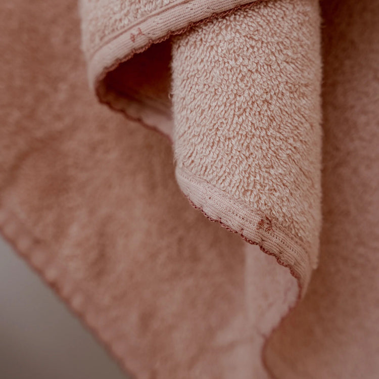 LITTLE DUTCH. Hooded towel Pure Blossom 100x100