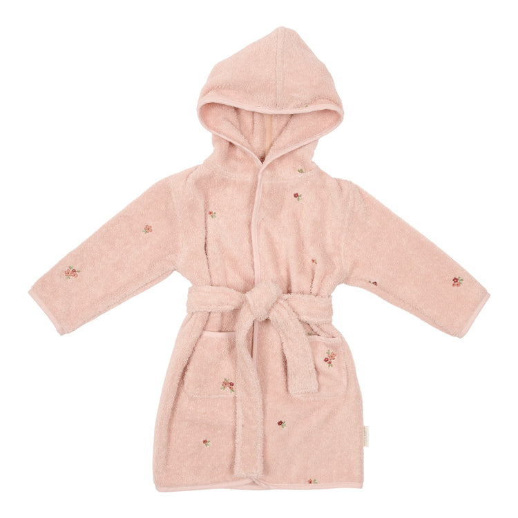LITTLE DUTCH. Bathrobe embroidered Blossom - Size 74/80