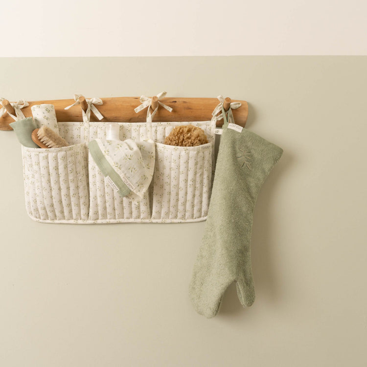 LITTLE DUTCH. Shower glove Blueberry Leaves