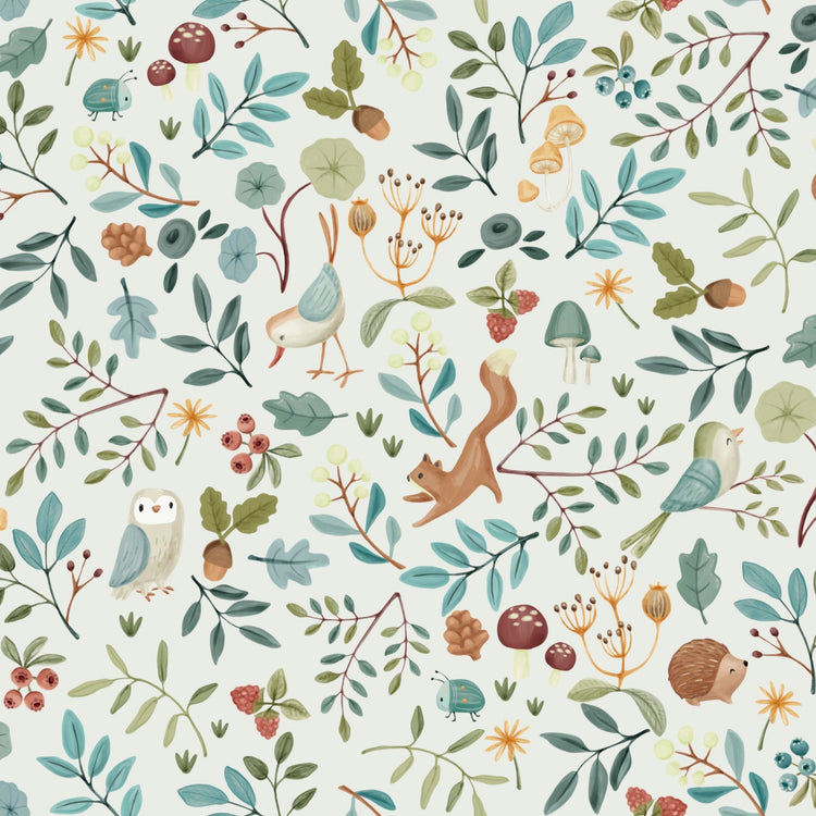 LITTLE DUTCH. Non-Woven Wallpaper Forest Wonders