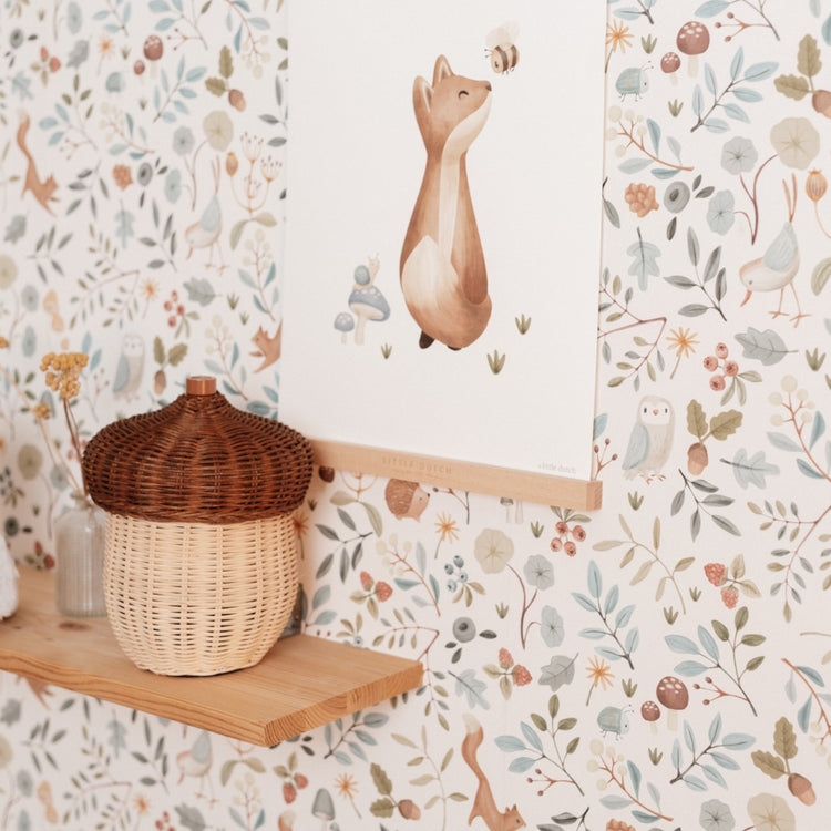 LITTLE DUTCH. Non-Woven Wallpaper Forest Wonders