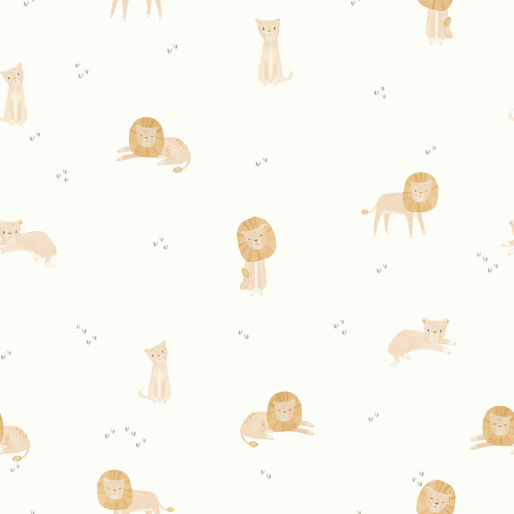 LITTLE DUTCH. Non-woven wallpaper Safari Leo
