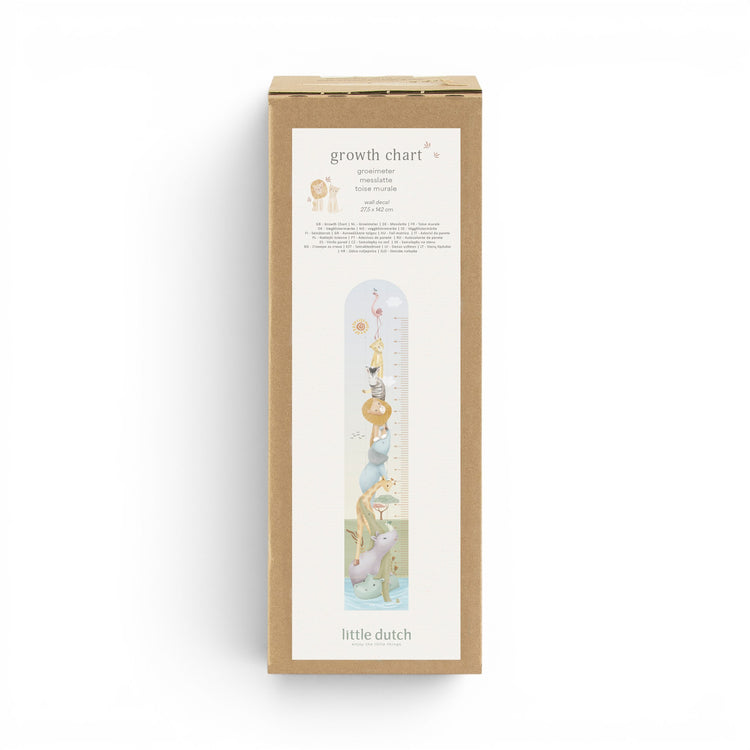 LITTLE DUTCH. Growth Chart Safari