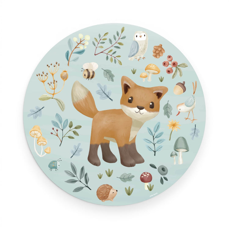 LITTLE DUTCH. Ταπετσαρία τοίχου στρογγυλή Forest Wonders