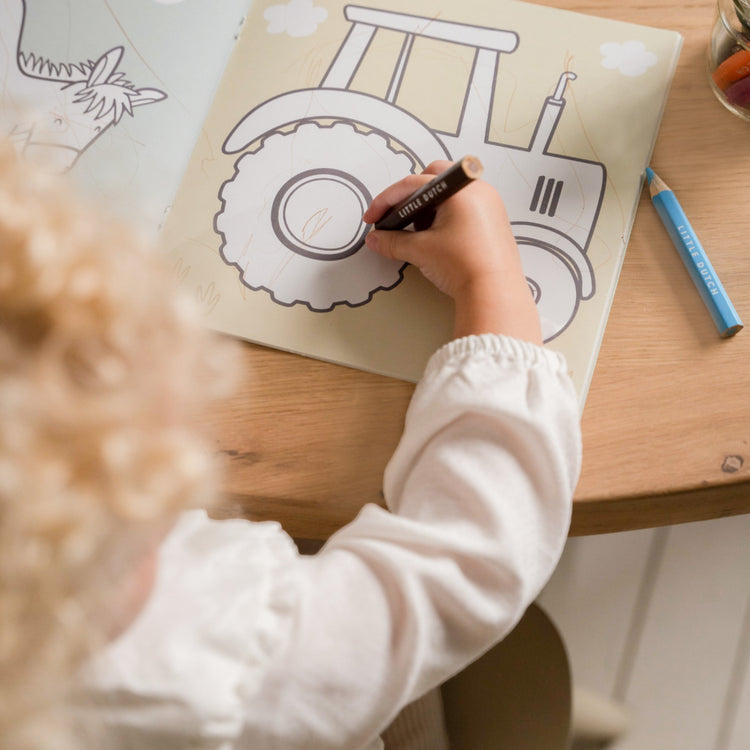 LITTLE DUTCH. Coloring Book Little Farm