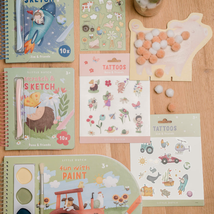 LITTLE DUTCH. Paintbook Little Farm
