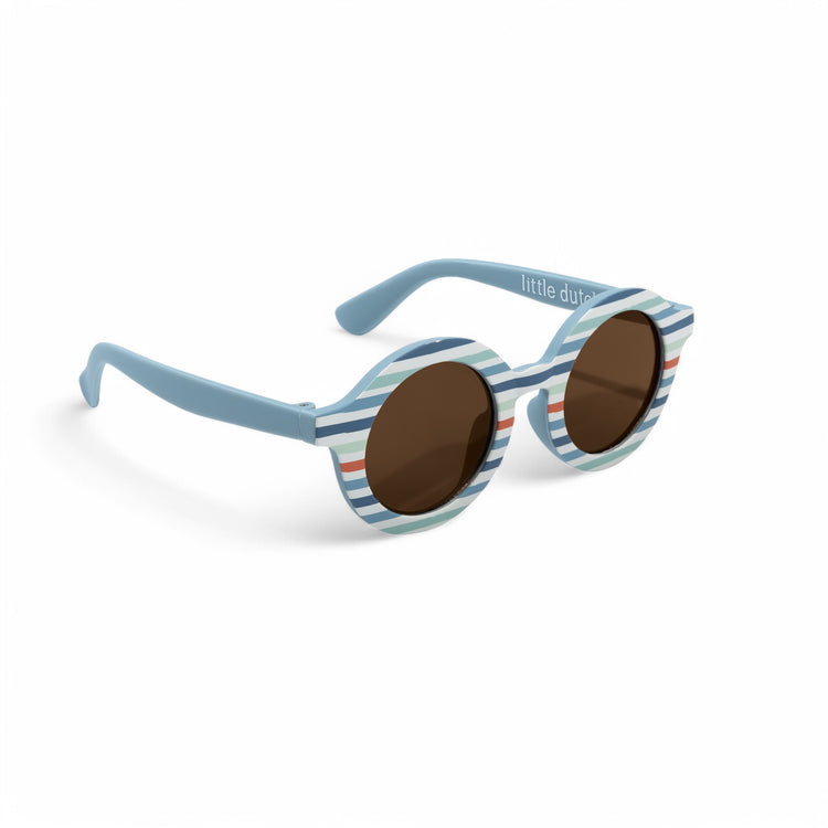 LITTLE DUTCH. Kids Sunglasses Round Stripes