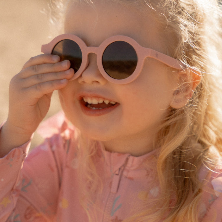 LITTLE DUTCH. Παιδικά γυαλιά ηλίου στρογγυλά Light Pink