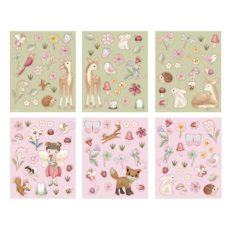 LITTLE DUTCH. Sticker set Fairy Garden