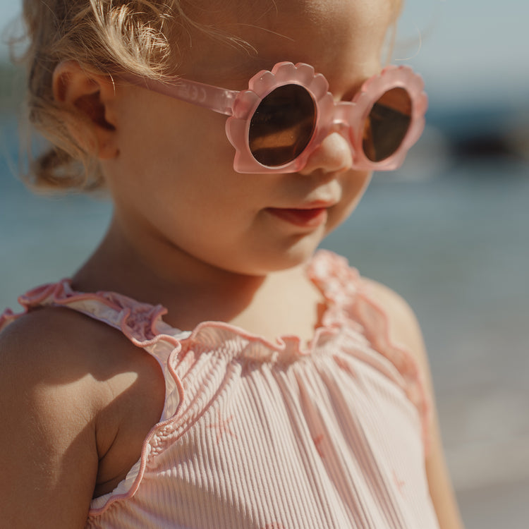 LITTLE DUTCH. Sunglasses Shell Mermaid Pink