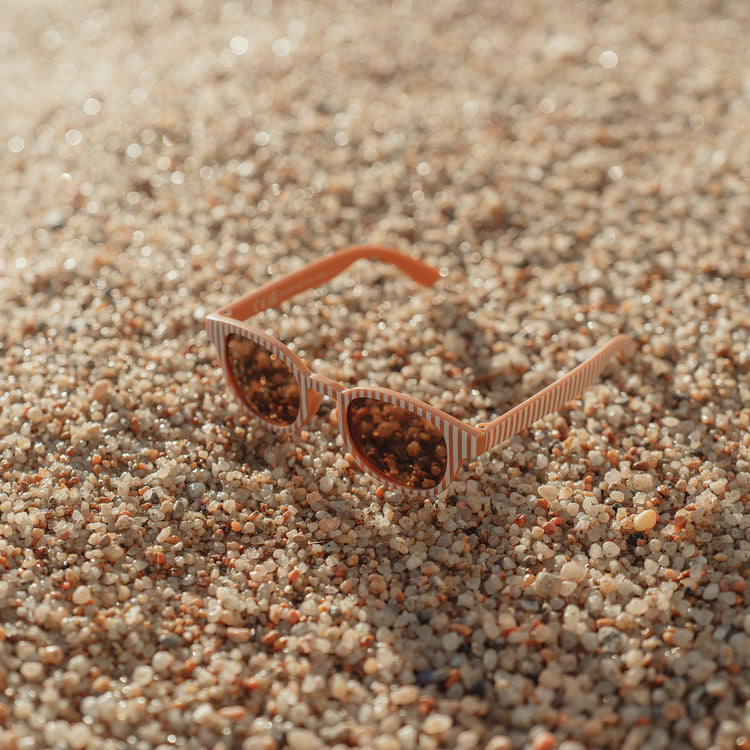 LITTLE DUTCH. Παιδικά γυαλιά ηλίου UV 400 Ocean Brown Stripes
