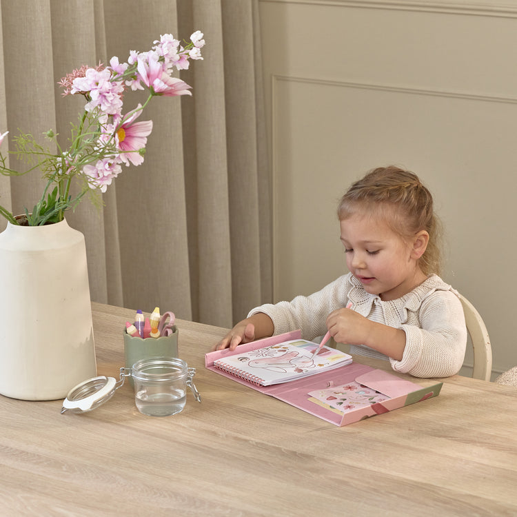 LITTLE DUTCH. Paint set Rosa Fairy Garden