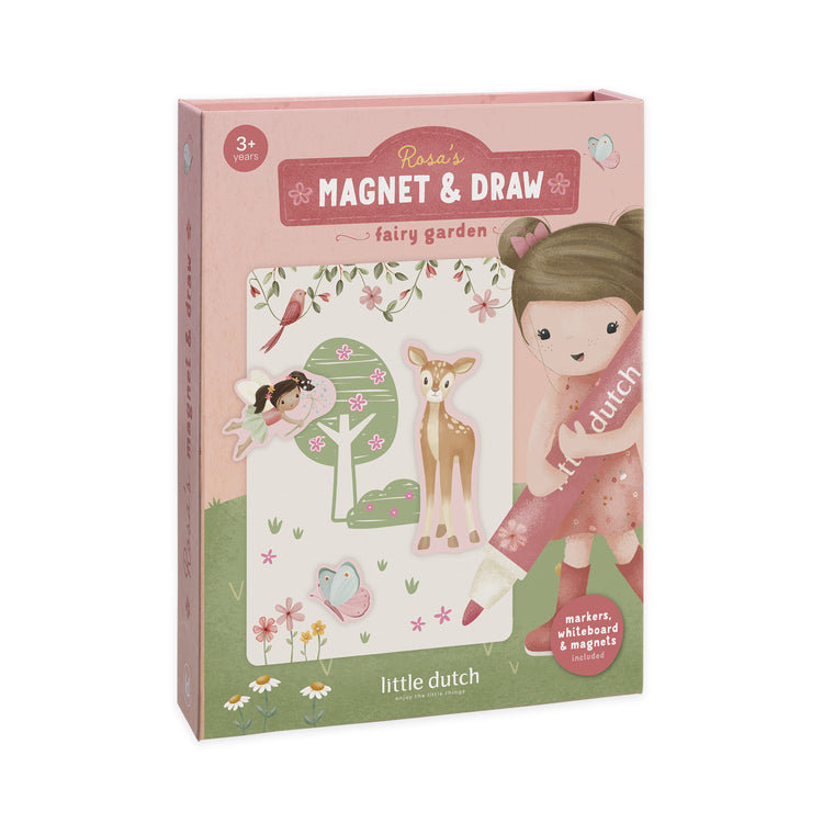 LITTLE DUTCH. Magnetic activity book Rosa
