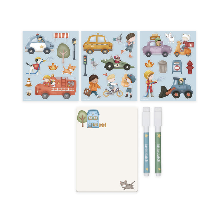 LITTLE DUTCH. Magnetic activity book Jim