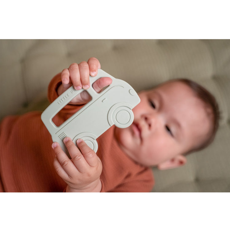 LITTLE DUTCH. Silicone Teething Ring Bus