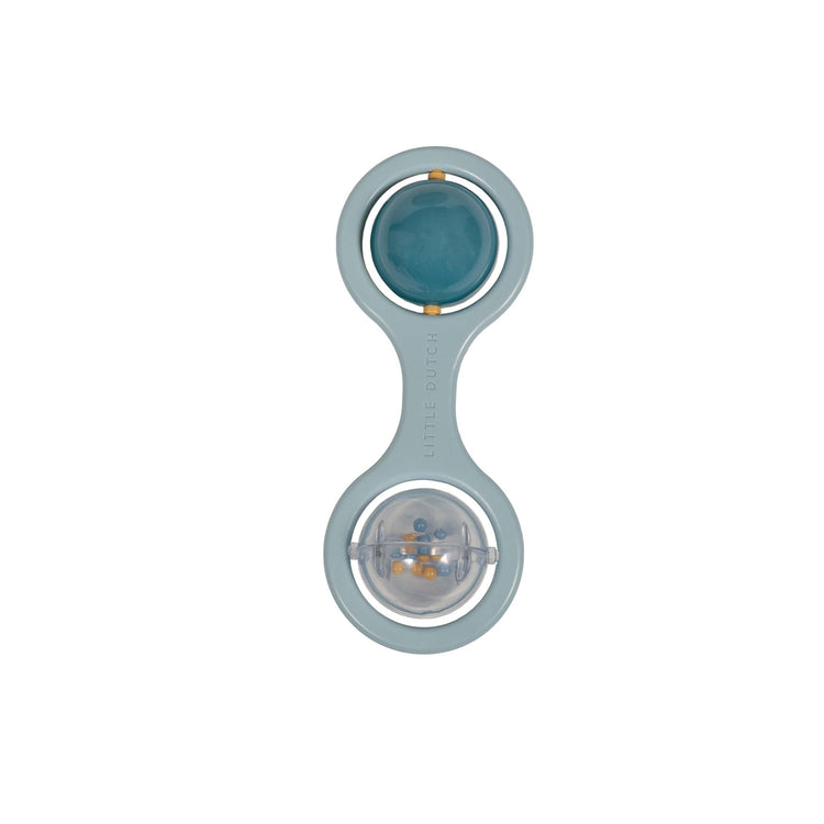 LITTLE DUTCH. Ball Rattle Blue (New)