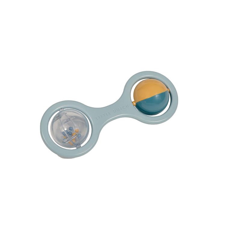 LITTLE DUTCH. Ball Rattle Blue (New)
