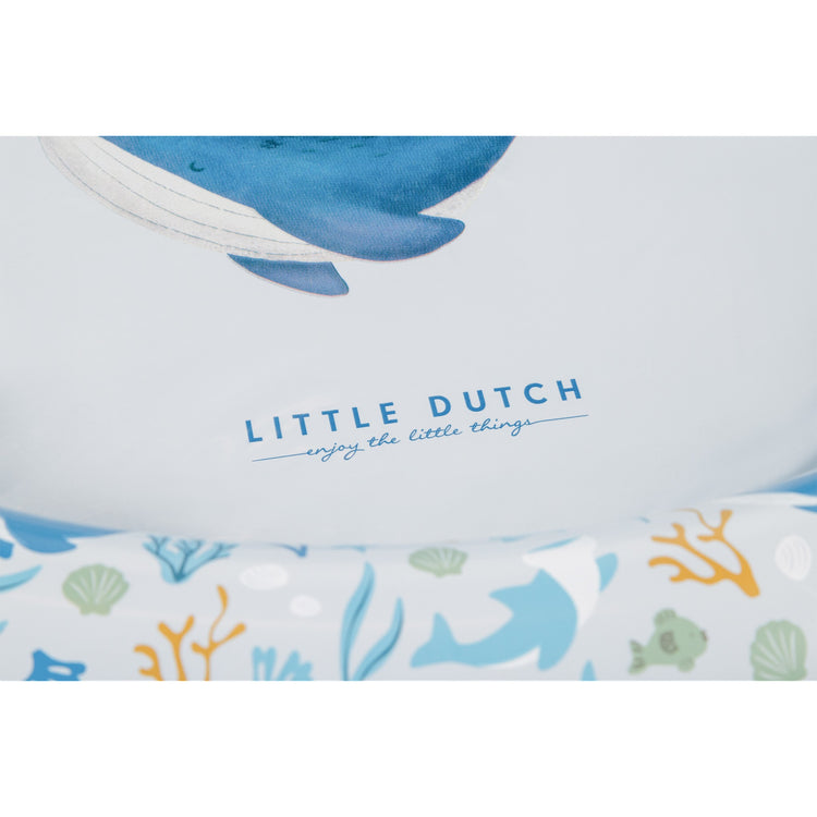 LITTLE DUTCH. Φουσκωτή πισίνα Ocean Dreams Μπλε 80 εκ.