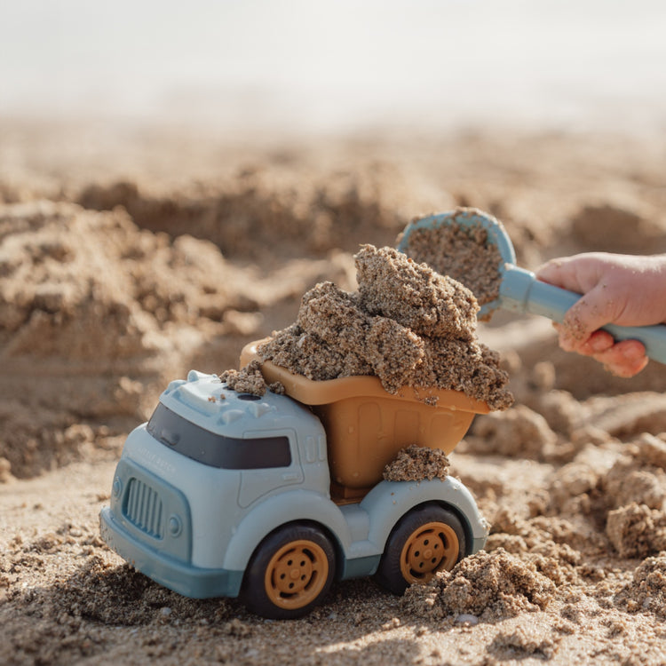 LITTLE DUTCH. Dump Truck Ocean Dreams Blue 17cm