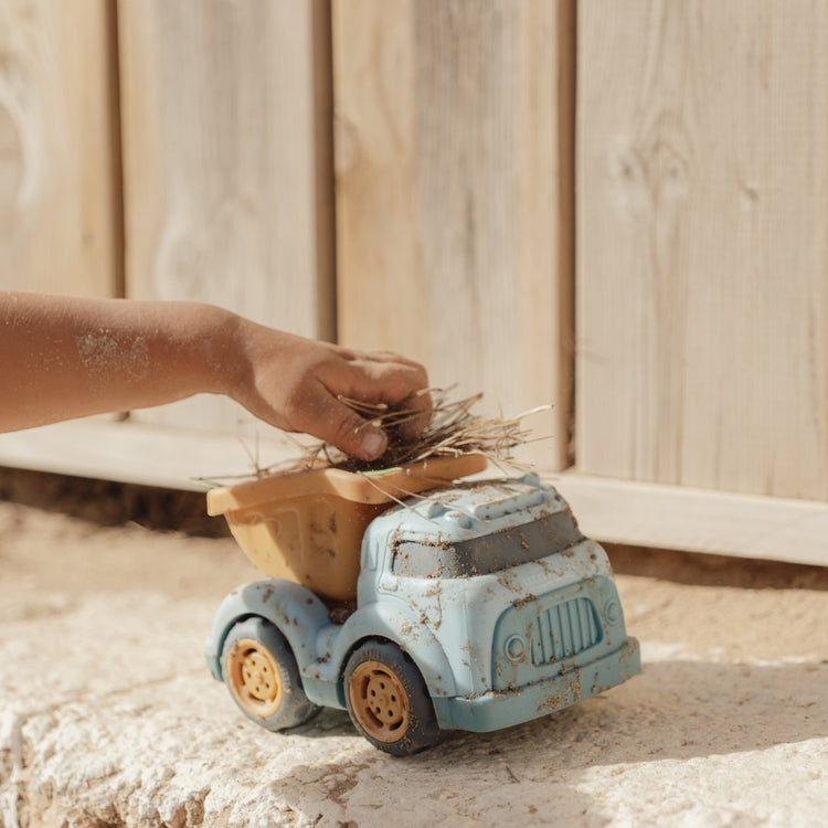 LITTLE DUTCH. Dump Truck Ocean Dreams Blue 17cm