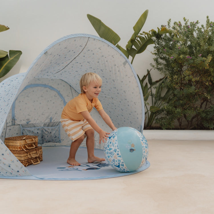 LITTLE DUTCH. Βρεφική τέντα παραλίας Ocean Dreams Μπλε