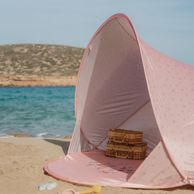 LITTLE DUTCH. Βρεφική τέντα παραλίας Ocean Dreams Ροζ