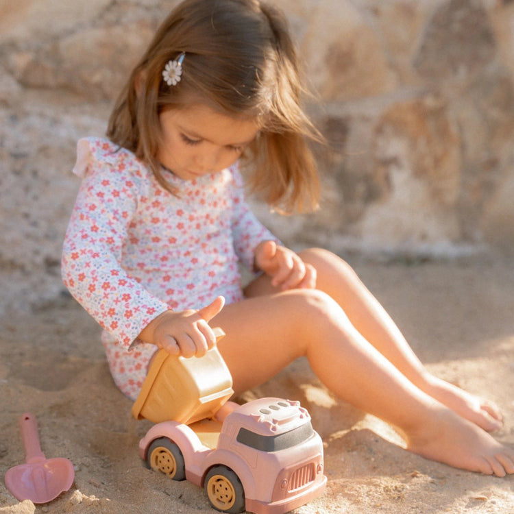 LITTLE DUTCH. Dump Truck Pink 17cm (New)