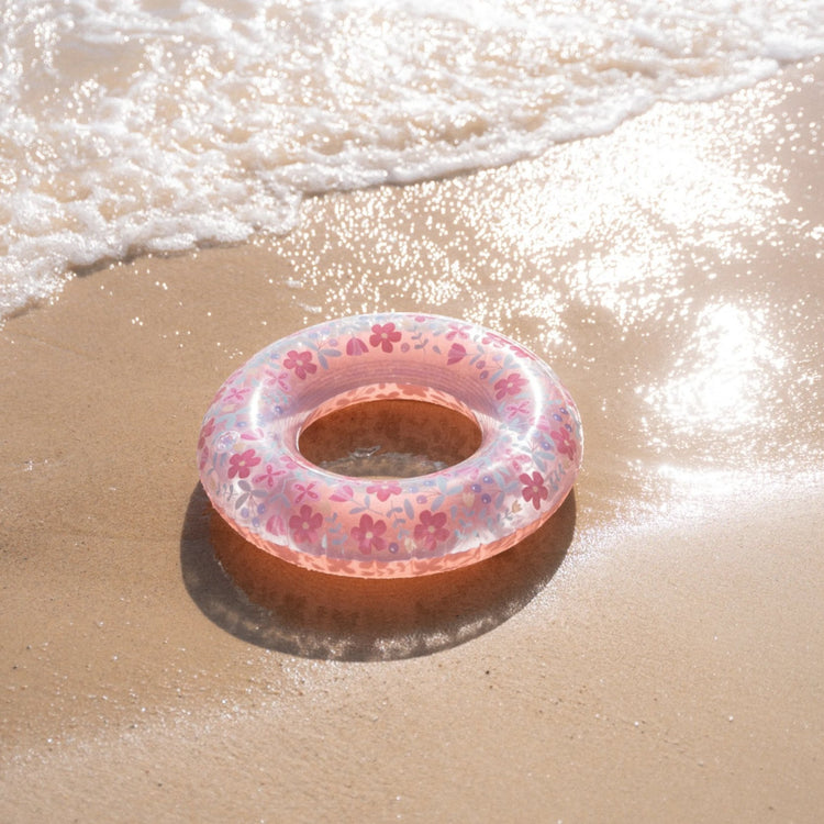 LITTLE DUTCH. Pink Flowers Swimming ring (New)
