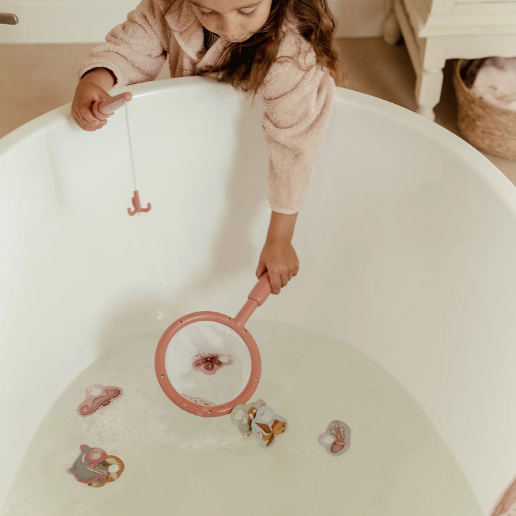 LITTLE DUTCH. Bath Fishing Toy Pink