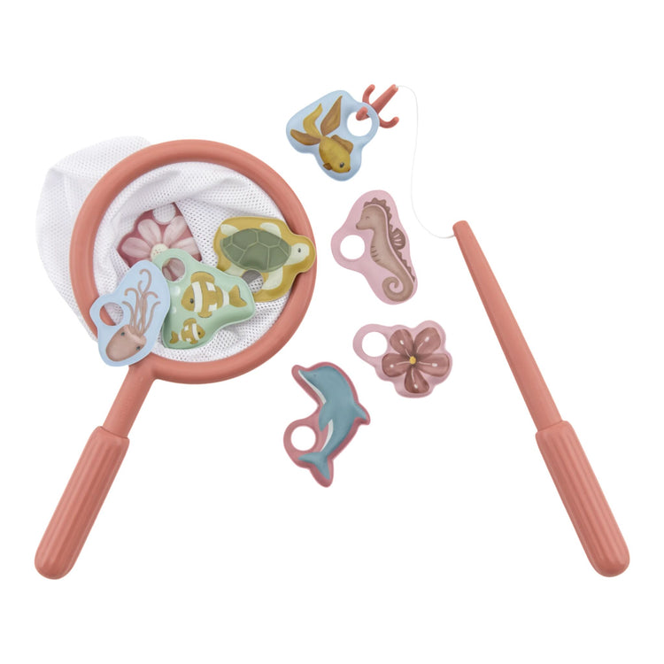 LITTLE DUTCH. Bath Fishing Toy Pink