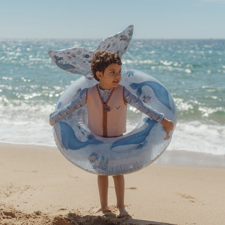 LITTLE DUTCH. Swim Vest Ocean World - 2-3 Years (New)
