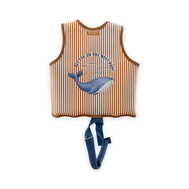 LITTLE DUTCH. Swim Vest Ocean World - 2-3 Years (New)