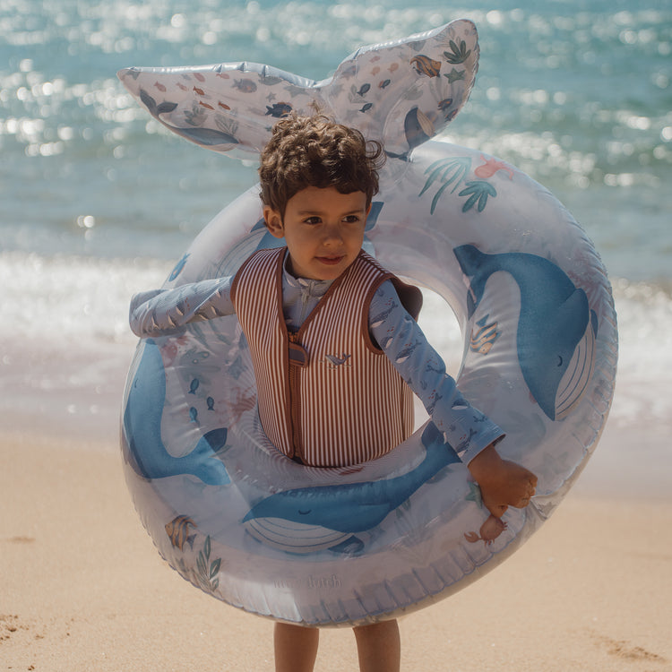 LITTLE DUTCH. Swim Vest Ocean World - 2-3 Years (New)
