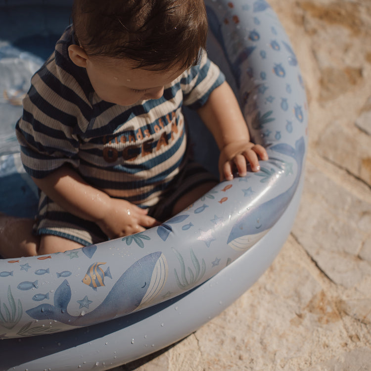 LITTLE DUTCH. Pool with tail Ocean World 80cm (New)