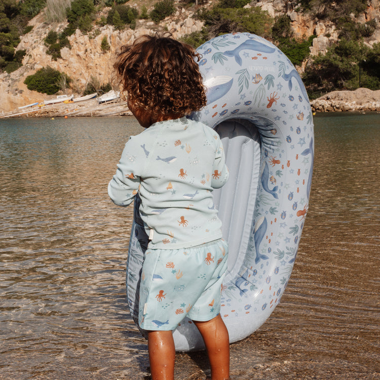 LITTLE DUTCH. Φουσκωτή βάρκα Ocean World Μπλε
