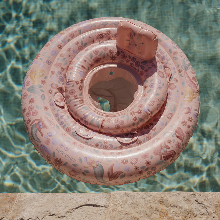 LITTLE DUTCH. Βρεφικό σωσίβιο Dreamy Mermaid Ροζ