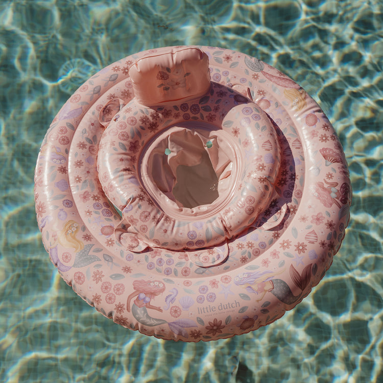 LITTLE DUTCH. Βρεφικό σωσίβιο Dreamy Mermaid Ροζ
