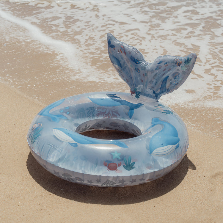 LITTLE DUTCH. Swim Ring with tail Ocean World 91cm (New)