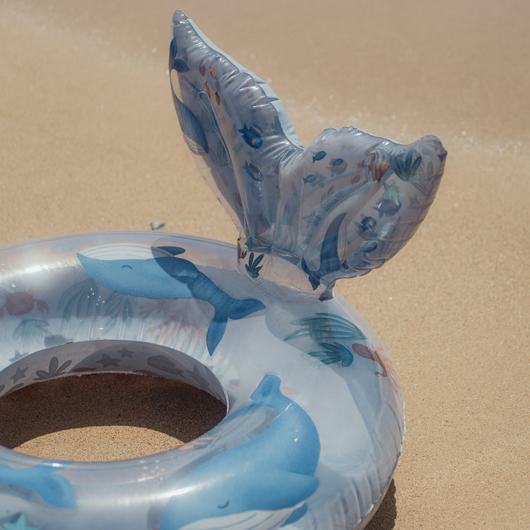 LITTLE DUTCH. Swim Ring with tail Ocean World 91cm (New)