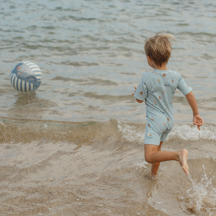 LITTLE DUTCH. Μπάλα παραλίας Ocean World Μπλε (35 εκ.)