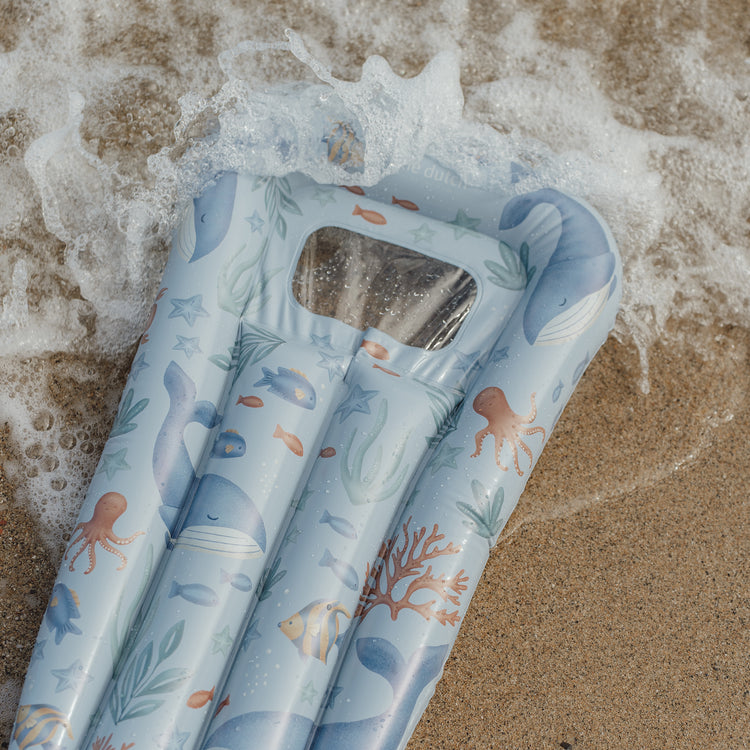 LITTLE DUTCH. Airbed with tail Ocean World (New)
