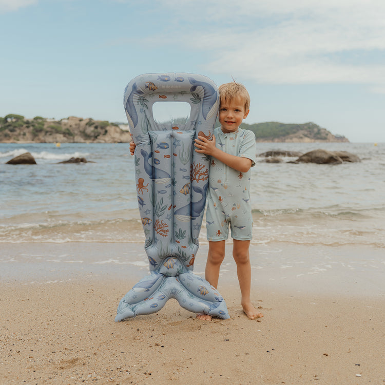 LITTLE DUTCH. Airbed with tail Ocean World (New)