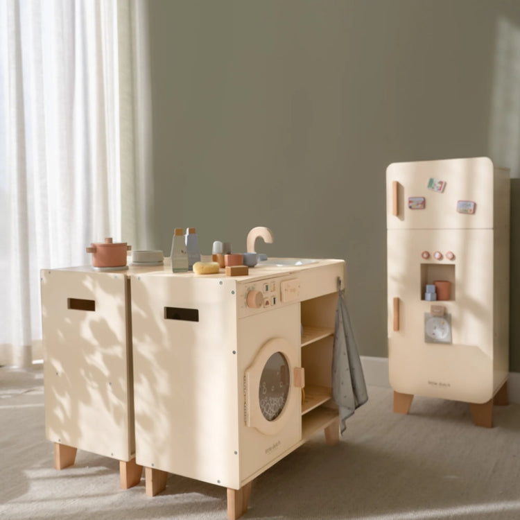 LITTLE DUTCH. Wooden washing machine FSC Limited Edition