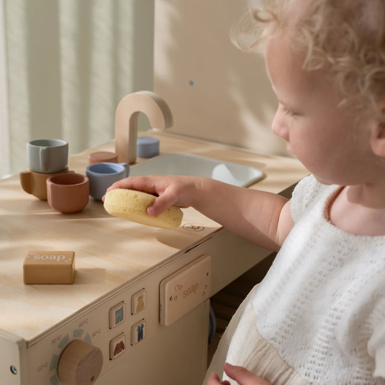 LITTLE DUTCH. Wooden washing machine FSC Limited Edition