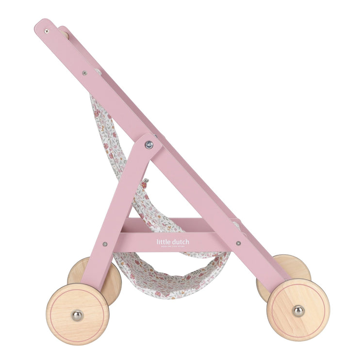 LITTLE DUTCH. Wooden doll buggy FSC