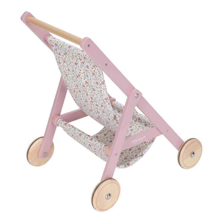 LITTLE DUTCH. Wooden doll buggy FSC