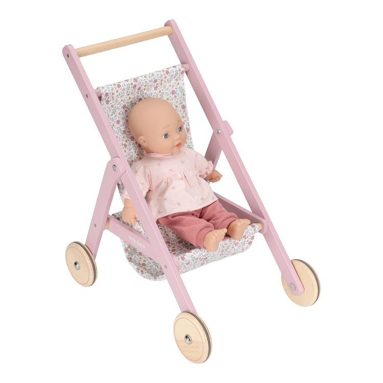 LITTLE DUTCH. Wooden doll buggy FSC