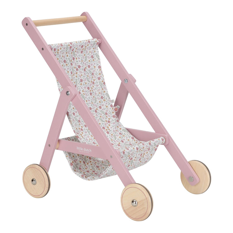 LITTLE DUTCH. Wooden doll buggy FSC