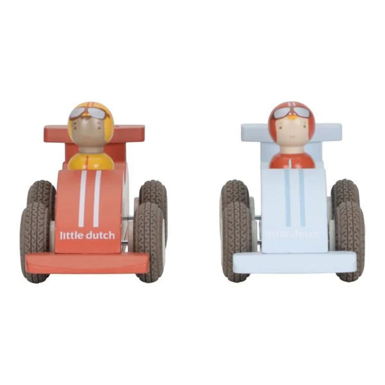 LITTLE DUTCH. Pullback race cars FSC