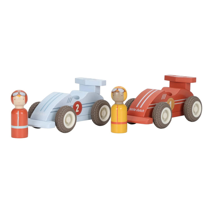 LITTLE DUTCH. Pullback race cars FSC